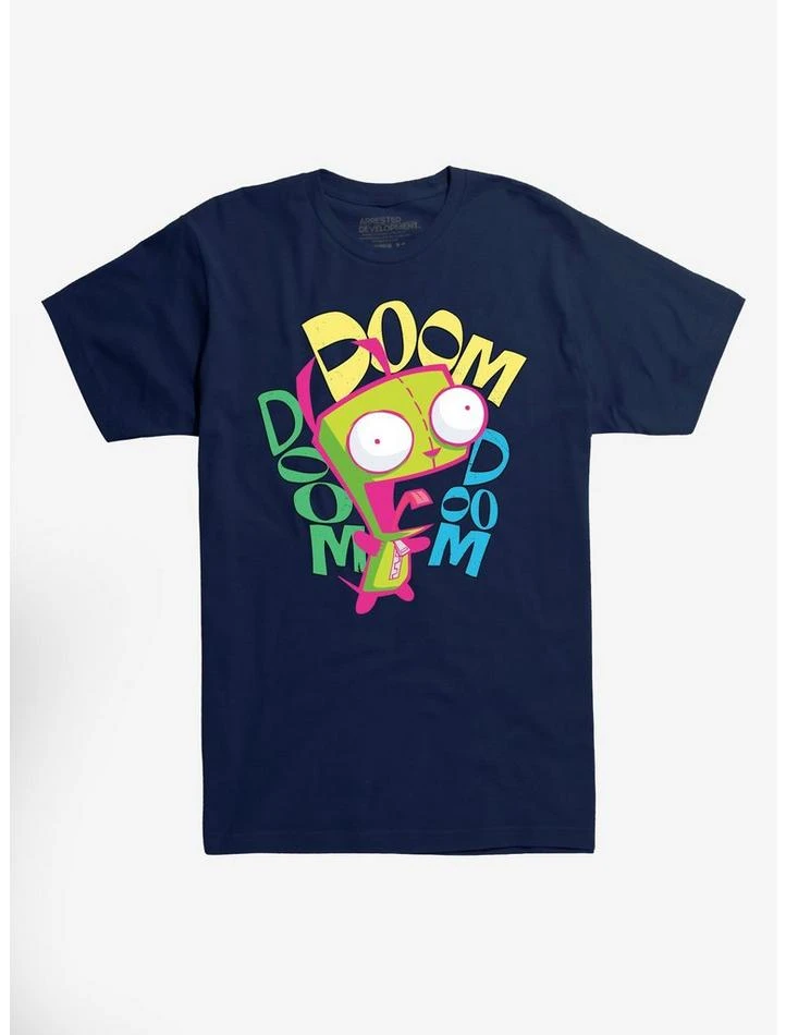 Promo ๐ Invader Zim Doom Doom Doom T-Shirt ๐งจ 2 Promo ๐ Invader Zim Doom Doom Doom T-Shirt ๐งจ - Image 2