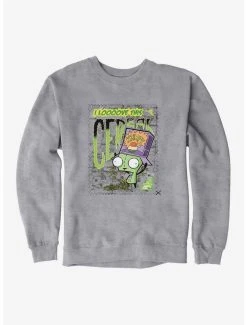 Coupon 🛒 Invader Zim I Love This Cereal Sweatshirt ✨ -INVADER ZIM Sales 12950625 hi