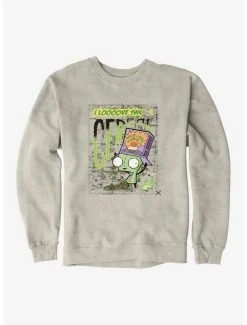 Coupon 🛒 Invader Zim I Love This Cereal Sweatshirt ✨ -INVADER ZIM Sales 12950839 hi