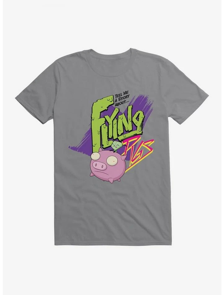 Brand new โ๏ธ Invader Zim Gir Flying Pigs T-Shirt ๐ 2 Brand new โ๏ธ Invader Zim Gir Flying Pigs T-Shirt ๐ - Image 2