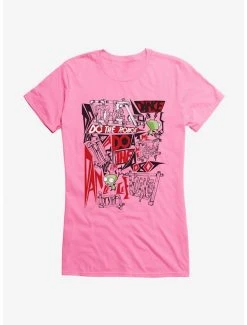 Coupon 🧨 Invader Zim Do The Robot 👧 Girls T-Shirt 🥰 -INVADER ZIM Sales 14034824 hi