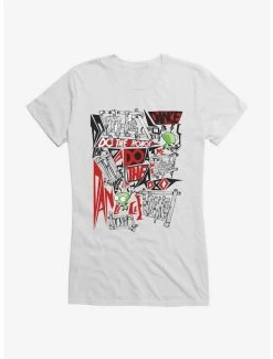 Coupon 🧨 Invader Zim Do The Robot 👧 Girls T-Shirt 🥰 -INVADER ZIM Sales 14034831 hi