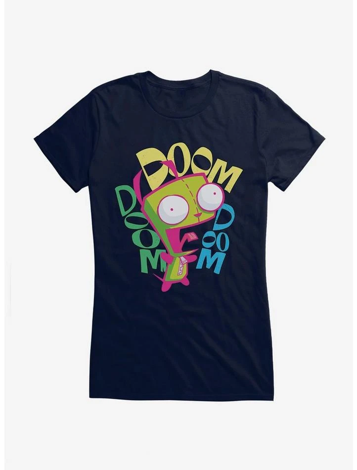 Top 10 โจ Invader Zim Doom Doom Doom ๐ง Girls T-Shirt ๐ฅ 4 Top 10 โจ Invader Zim Doom Doom Doom ๐ง Girls T-Shirt ๐ฅ - Image 4