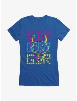 Buy 🎉 Invader Zim Gir Neon Stack 👧 Girls T-Shirt ✨ -INVADER ZIM Sales 14035599 hi 1