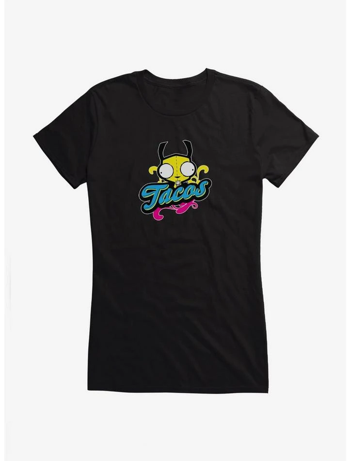 Deals βοΈ Invader Zim Gir Neon Tacos π§ Girls T-Shirt π 1 Deals βοΈ Invader Zim Gir Neon Tacos π§ Girls T-Shirt π