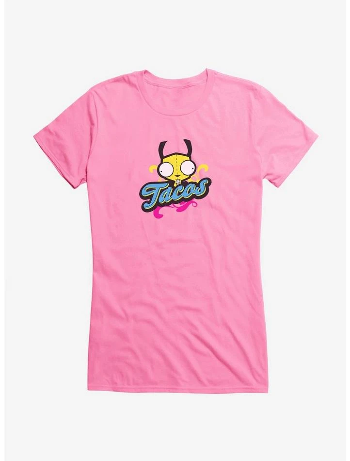 Deals βοΈ Invader Zim Gir Neon Tacos π§ Girls T-Shirt π 5 Deals βοΈ Invader Zim Gir Neon Tacos π§ Girls T-Shirt π - Image 5