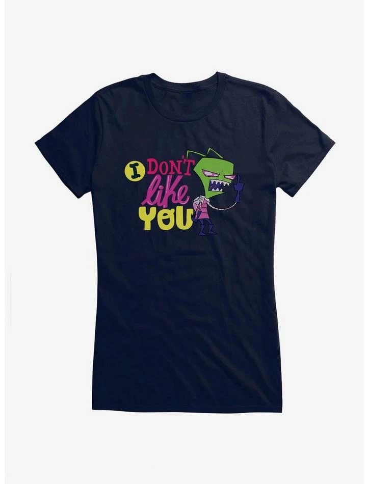 Deals ❤️ Invader Zim I Don't Like You 👧 Girls T-Shirt ⭐ 4 Deals ❤️ Invader Zim I Don't Like You 👧 Girls T-Shirt ⭐ - Image 4
