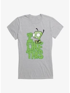 Wholesale 🔥 Invader Zim I Like This 👧 Girls T-Shirt 👍 -INVADER ZIM Sales 14036230 hi