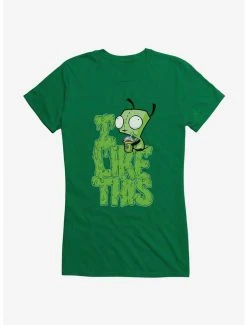 Wholesale 🔥 Invader Zim I Like This 👧 Girls T-Shirt 👍 -INVADER ZIM Sales 14036237 hi