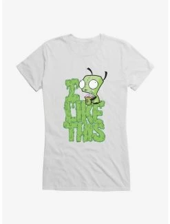Wholesale 🔥 Invader Zim I Like This 👧 Girls T-Shirt 👍 -INVADER ZIM Sales 14036251 hi 1