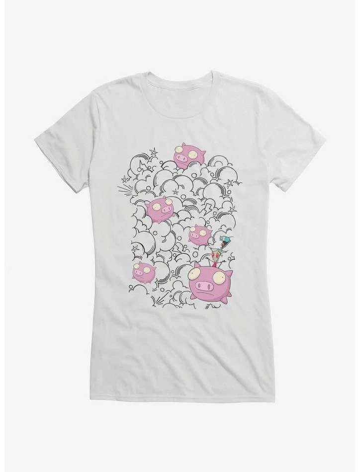 Flash Sale π₯° Invader Zim Pig Stampede π§ Girls T-Shirt π 6 Flash Sale π₯° Invader Zim Pig Stampede π§ Girls T-Shirt π - Image 6