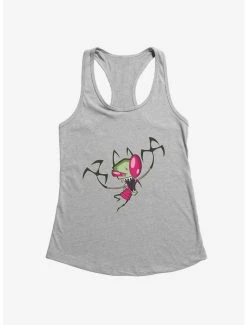 Outlet ⌛ Invader Zim Attack 👧 Girls Tank 🎁 -INVADER ZIM Sales 16053835 hi