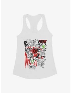 Flash Sale ✨ Invader Zim Do The Robot 👧 Girls Tank 👏 -INVADER ZIM Sales 16054026 hi