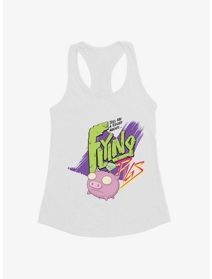 Outlet β€οΈ Invader Zim Flying Pigs π§ Girls Tank π 5 Outlet β€οΈ Invader Zim Flying Pigs π§ Girls Tank π - Image 5