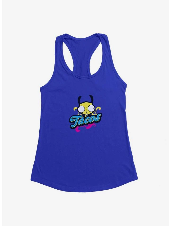 Promo ๐ Invader Zim Gir Neon Tacos ๐ง Girls Tank โ๏ธ 2 Promo ๐ Invader Zim Gir Neon Tacos ๐ง Girls Tank โ๏ธ - Image 2