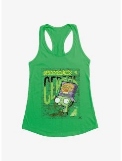 Hot Sale ❤️ Invader Zim I Love Cereal 👧 Girls Tank 🔔