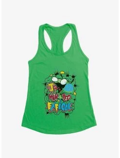 Best deal 🛒 Invader Zim I Want To Explode 👧 Girls Tank 😍 -INVADER ZIM Sales 16054397 hi