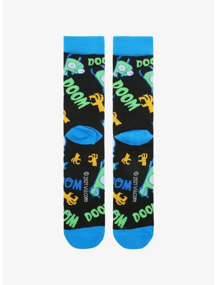 Flash Sale β€οΈ Invader Zim GIR Doom Crew 𧦠Socks π 2 Flash Sale β€οΈ Invader Zim GIR Doom Crew 𧦠Socks π - Image 2