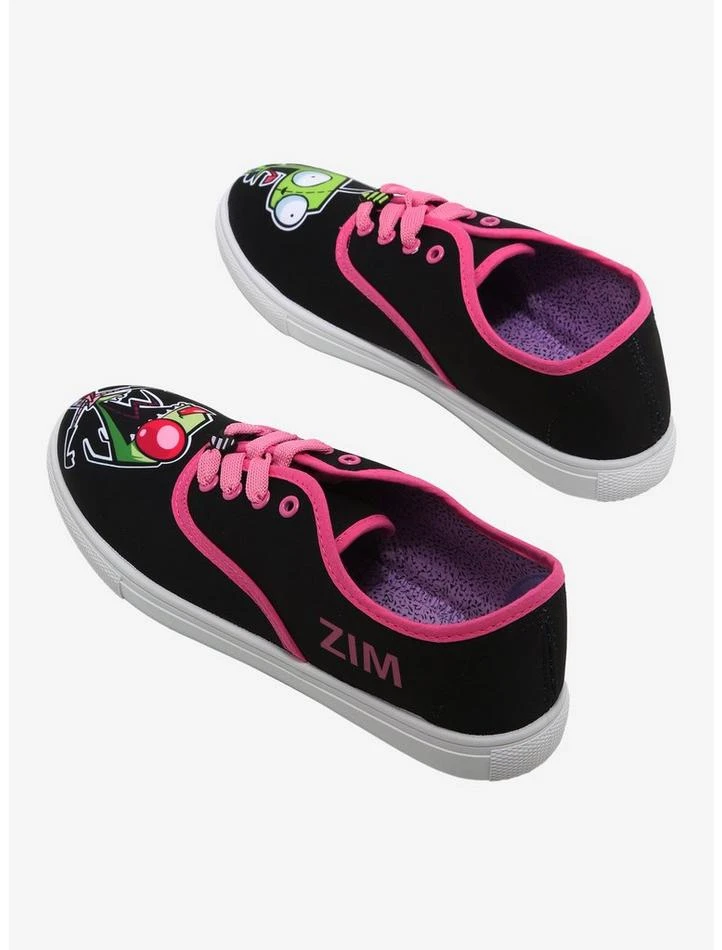 Coupon โค๏ธ Invader Zim Zim & GIR Bestie Lace-Up Canvas ๐ Sneakers โค๏ธ 3 Coupon โค๏ธ Invader Zim Zim & GIR Bestie Lace-Up Canvas ๐ Sneakers โค๏ธ - Image 3