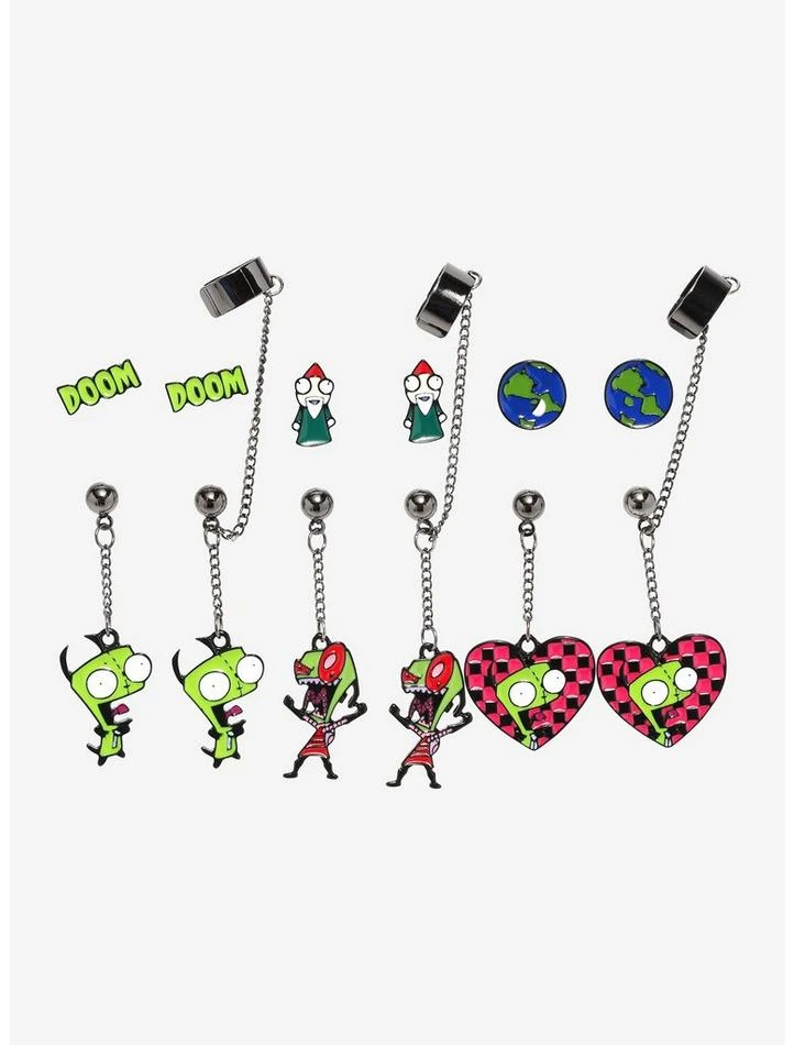 Hot Sale ๐คฉ Invader Zim GIR Cuff Earring Set ๐ 1 Hot Sale ๐คฉ Invader Zim GIR Cuff Earring Set ๐