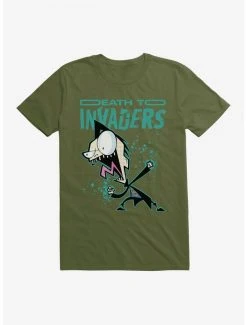 Top 10 🎁 Invader Zim Unique Death T-Shirt ✔️ -INVADER ZIM Sales 17584732 hi