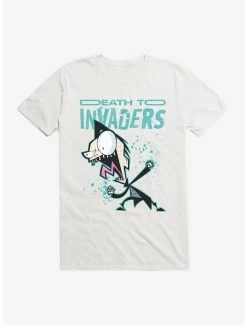 Top 10 🎁 Invader Zim Unique Death T-Shirt ✔️ -INVADER ZIM Sales 17584858 hi