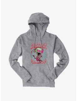 Hot Sale 🥰 Invader Zim Unique Destroy Hoodie 💯 -INVADER ZIM Sales 17587883 hi