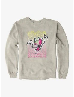 Cheap 🔔 Invader Zim Unique Death Machine Sweatshirt 💯 -INVADER ZIM Sales 17588240 hi