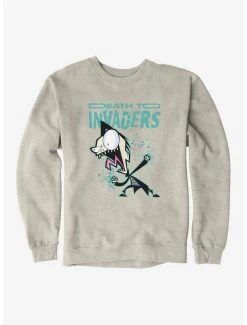 Flash Sale 👏 Invader Zim Unique Death Sweatshirt 🛒 -INVADER ZIM Sales 17588254 hi