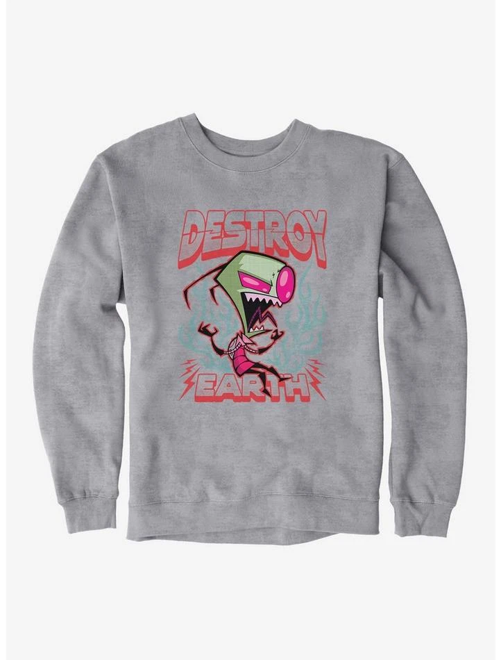 Buy ๐ Invader Zim Unique Destroy Sweatshirt ๐ 7 Buy ๐ Invader Zim Unique Destroy Sweatshirt ๐ - Image 7