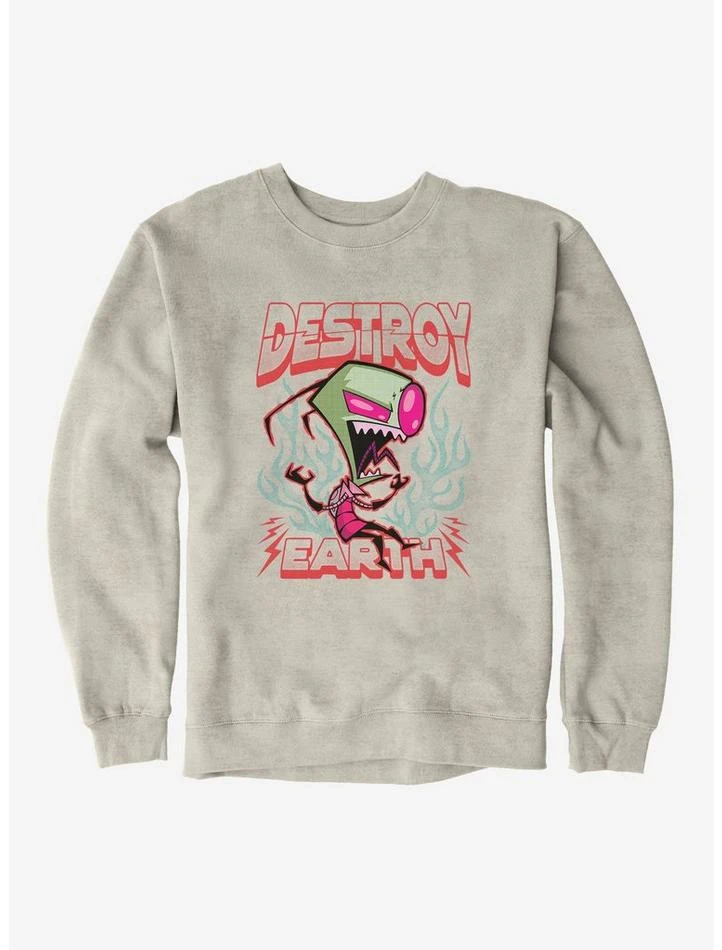Buy ๐ Invader Zim Unique Destroy Sweatshirt ๐ 3 Buy ๐ Invader Zim Unique Destroy Sweatshirt ๐ - Image 3