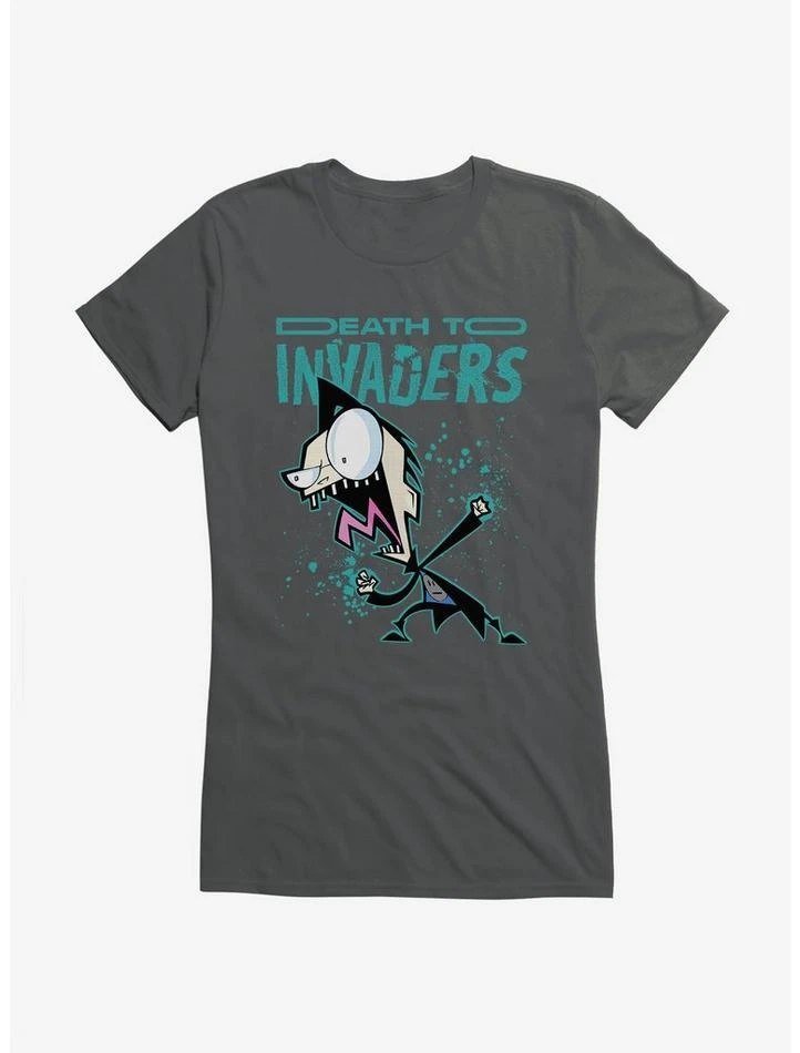 Wholesale ๐ Invader Zim Unique Death ๐ง Girls T-Shirt ๐ 1 Wholesale ๐ Invader Zim Unique Death ๐ง Girls T-Shirt ๐
