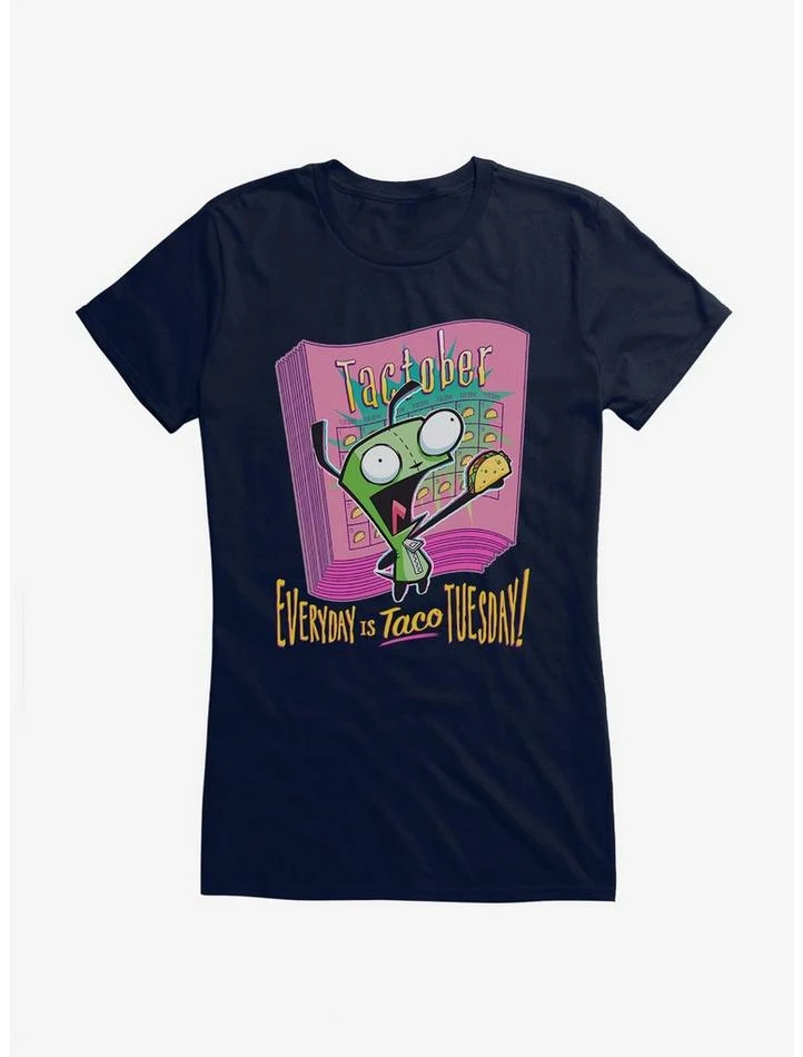 Best deal โจ Invader Zim Unique Taco Tuesday ๐ง Girls T-Shirt ๐ 6 Best deal โจ Invader Zim Unique Taco Tuesday ๐ง Girls T-Shirt ๐ - Image 6