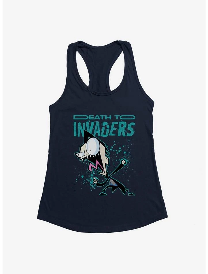 Cheap ๐ Invader Zim Unique Death ๐ง Girls Tank ๐ 3 Cheap ๐ Invader Zim Unique Death ๐ง Girls Tank ๐ - Image 3