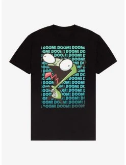 Budget 👍 Invader Zim GIR Doom T-Shirt 🔥