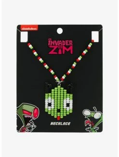 Hot Sale ❤️ Invader Zim GIR Beaded Necklace 🥰 5 Hot Sale ❤️ Invader Zim GIR Beaded Necklace 🥰 -INVADER ZIM Sales 18257346 av2
