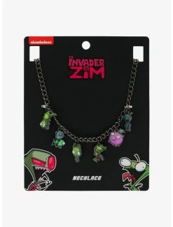 New 😍 Invader Zim Character Charm Necklace 🎁 -INVADER ZIM Sales 18257348 av2