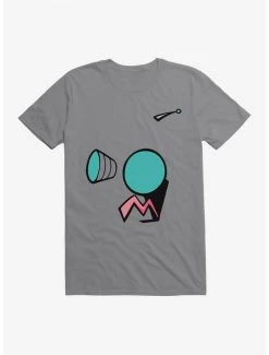 Promo 🎉 Invader Zim Big Face Screaming T-Shirt 😍 -INVADER ZIM Sales 18464277 hi
