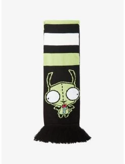 Best reviews of 🤩 Invader Zim Stripe Scarf 👍