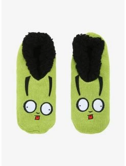 New 👏 Invader Zim GIR Cozy Slippers 👏