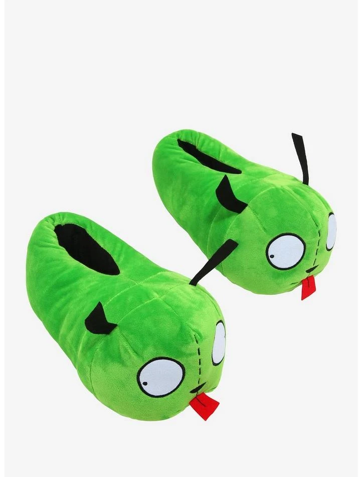 Cheapest ๐ Invader Zim GIR Plush Slippers ๐ 2 Cheapest ๐ Invader Zim GIR Plush Slippers ๐ - Image 2