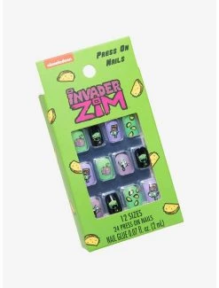 Best reviews of 🥰 Invader Zim Faux Nail Set 🥰
