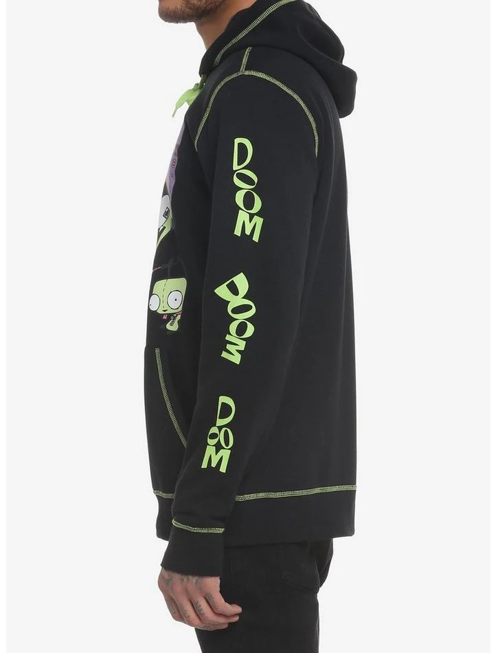 Buy ๐ Invader Zim Characters Hoodie โค๏ธ 4 Buy ๐ Invader Zim Characters Hoodie โค๏ธ - Image 4