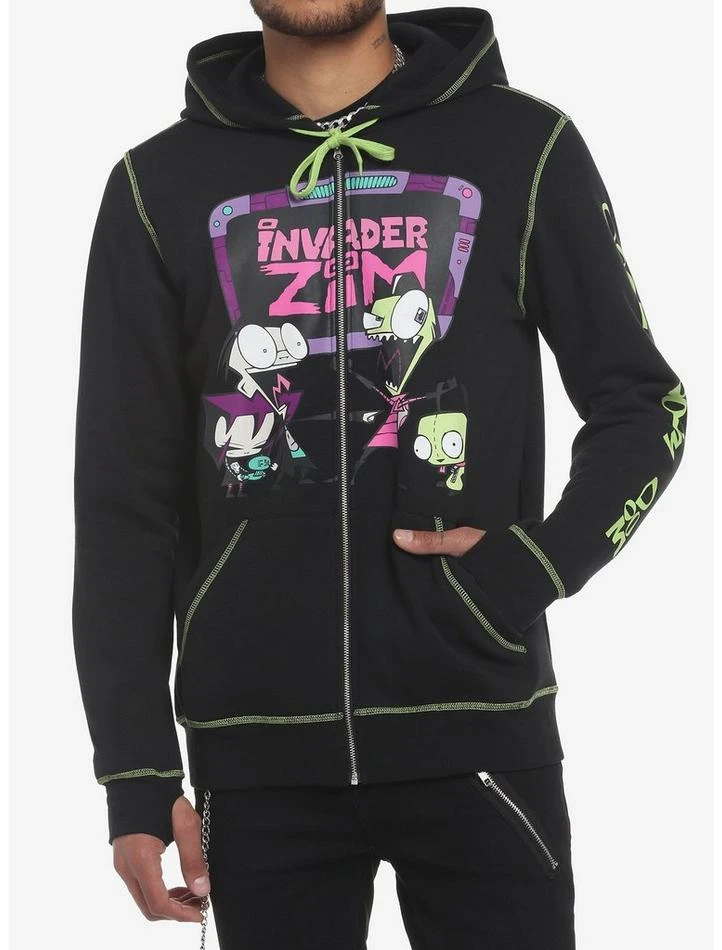 Buy ๐ Invader Zim Characters Hoodie โค๏ธ 1 Buy ๐ Invader Zim Characters Hoodie โค๏ธ