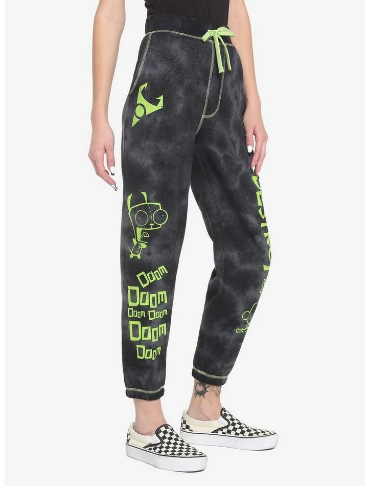 Coupon ๐ฅ Invader Zim Doom Destroy Dark Wash ๐ง Girls Sweatpants ๐งจ 2 Coupon ๐ฅ Invader Zim Doom Destroy Dark Wash ๐ง Girls Sweatpants ๐งจ - Image 2