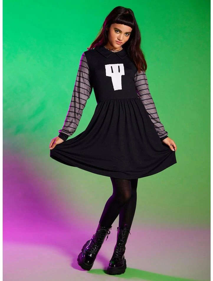 Hot Sale ๐ Invader Zim Gaz Cosplay ๐ Dress โ 2 Hot Sale ๐ Invader Zim Gaz Cosplay ๐ Dress โ - Image 2