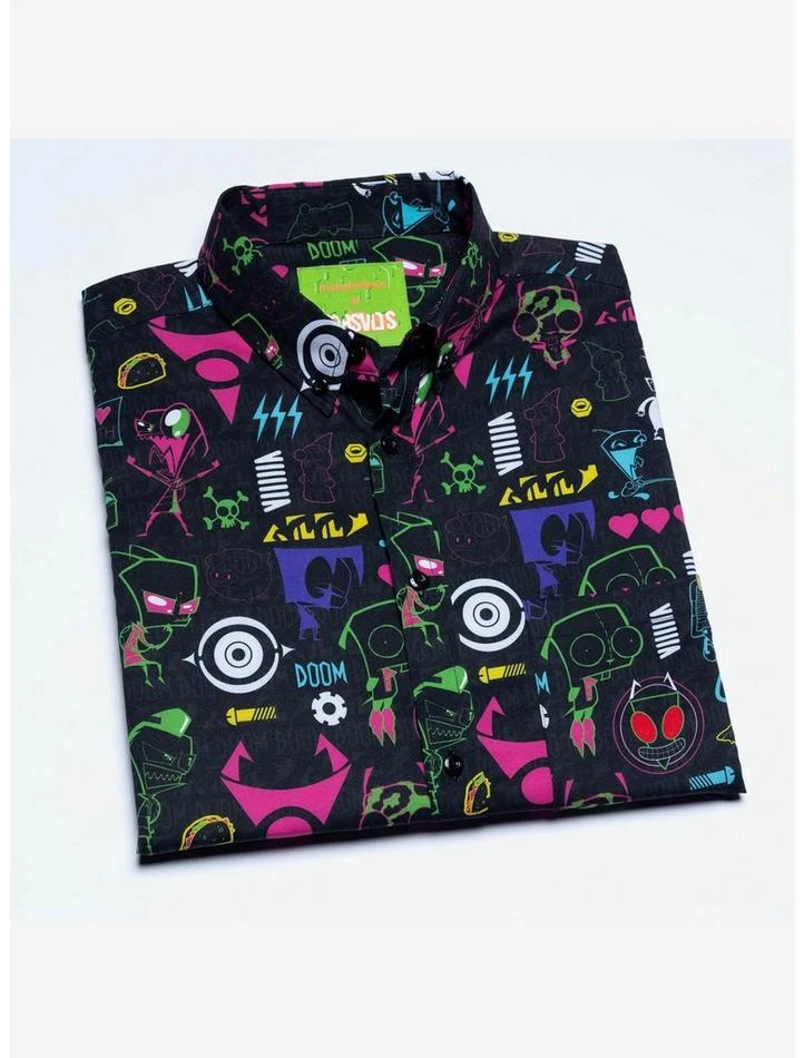 Hot Sale ๐ฅ RSVLTS Invader Zim Operation Impending Doom 2 KUNUFLEX Short Sleeve ๐ Shirt ๐ 4 Hot Sale ๐ฅ RSVLTS Invader Zim Operation Impending Doom 2 KUNUFLEX Short Sleeve ๐ Shirt ๐ - Image 4