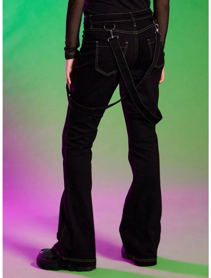 Budget โ๏ธ Invader Zim GIR Suspender Flare Pants ๐ 2 Budget โ๏ธ Invader Zim GIR Suspender Flare Pants ๐ - Image 2