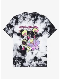 Buy β¨ Invader Zim GIR Tie-Dye π§ Girls T-Shirt π₯°