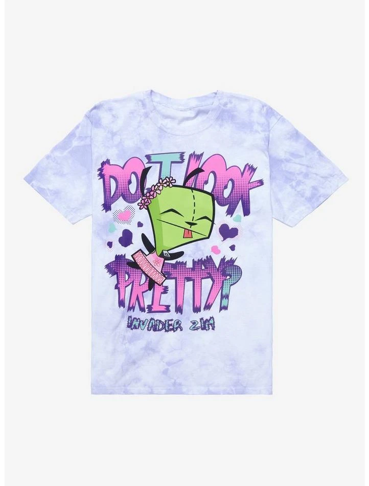 Coupon ๐ Invader Zim GIR In Tutu Tie-Dye Boyfriend Fit ๐ง Girls T-Shirt ๐คฉ 1 Coupon ๐ Invader Zim GIR In Tutu Tie-Dye Boyfriend Fit ๐ง Girls T-Shirt ๐คฉ